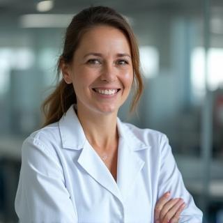 Portret van Maria de Jong, Manager Productie & Kwaliteit bij Gouda Kaas BV.